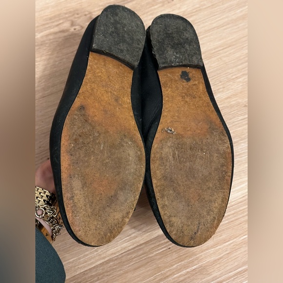 Coach women’s Black Leather Horsebit Loafers - Picture 2 of 5